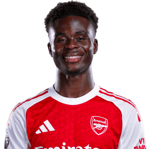 Bukayo Saka portrait