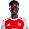 Bukayo Saka portrait